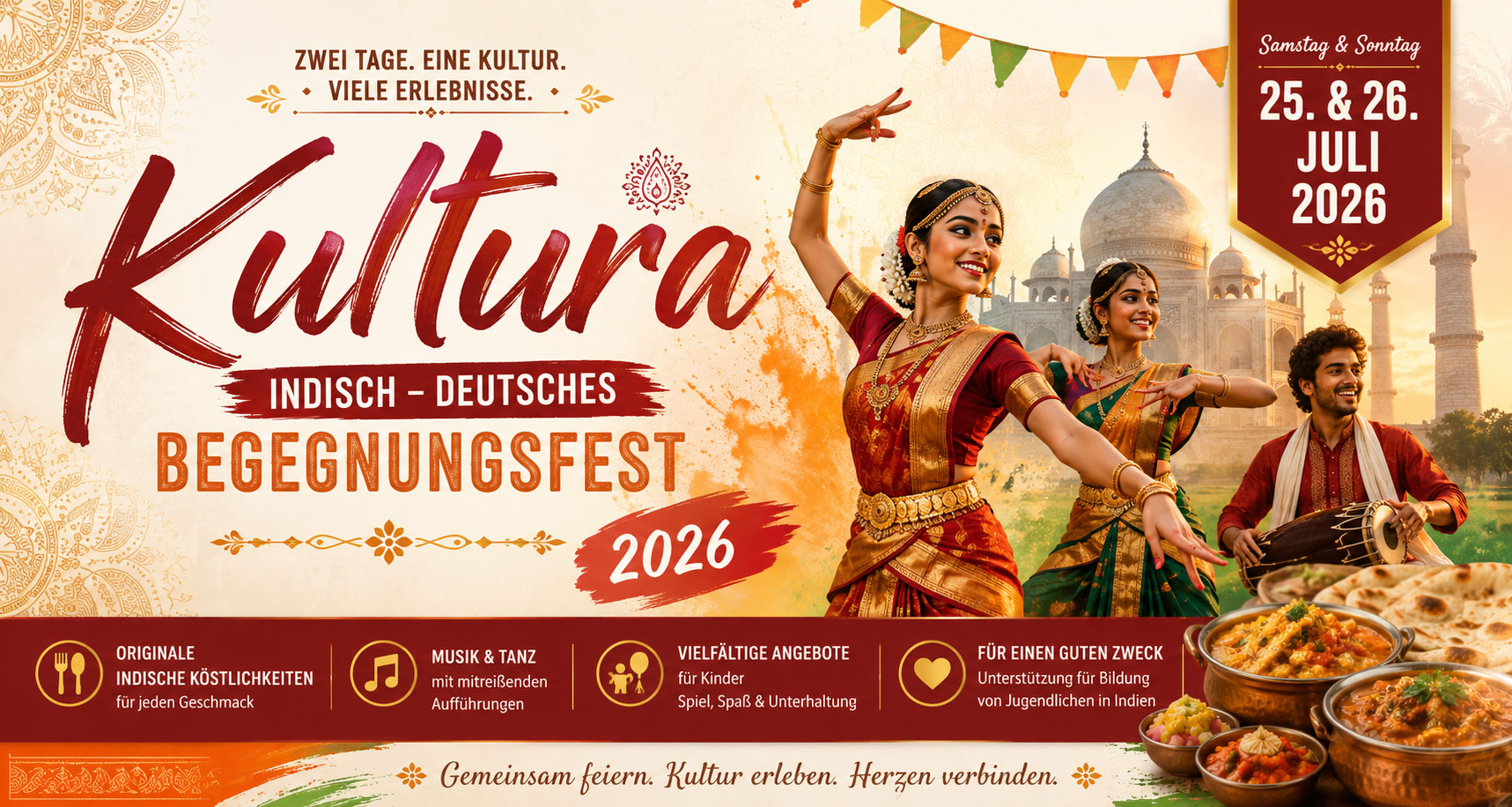 KULTURA 2026 - Indisch-Deutsches Begegnungsfest